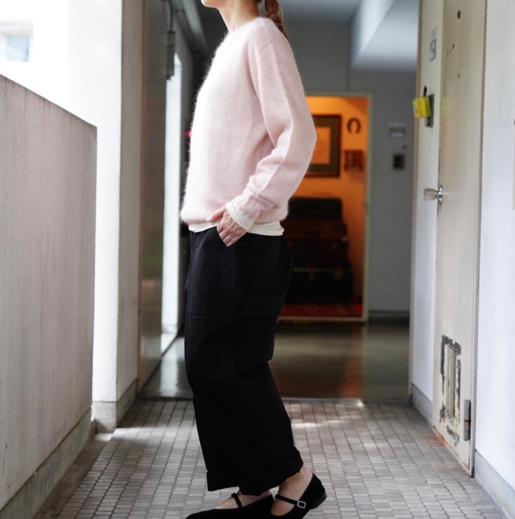 koton(コトン)モヘアクルーニット PINK | Debby