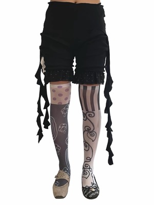 【Vestige】Printed Knee Socks