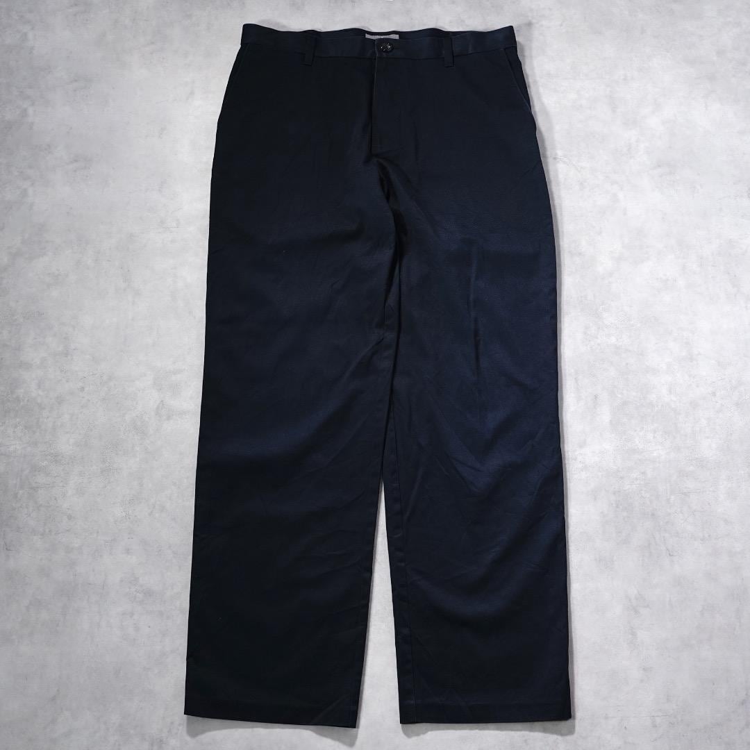 ドッカーズ リーバイス W34 チノパン ボトム 古着 刺繍 黒 17290