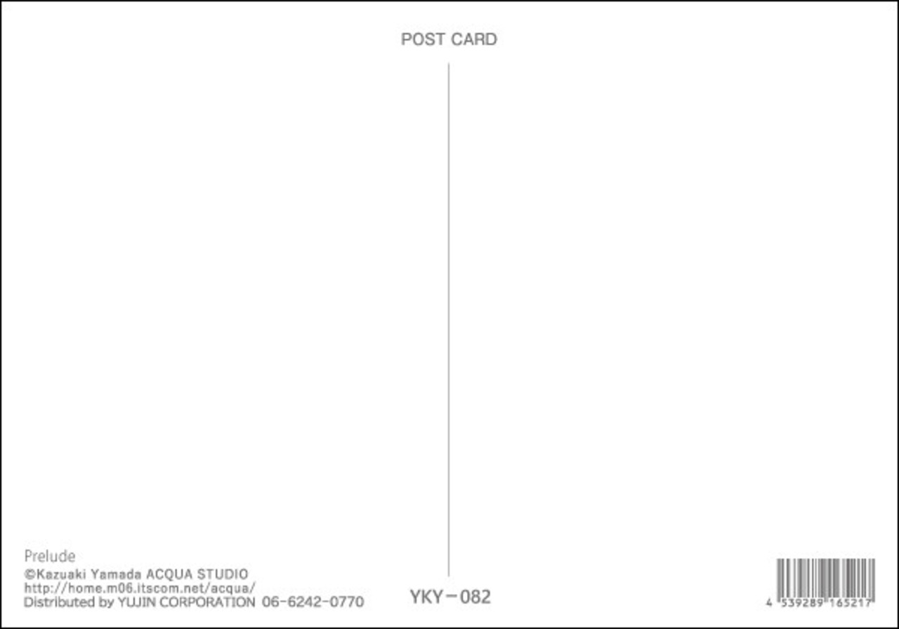 ポストカード 山田和明「Prelude」