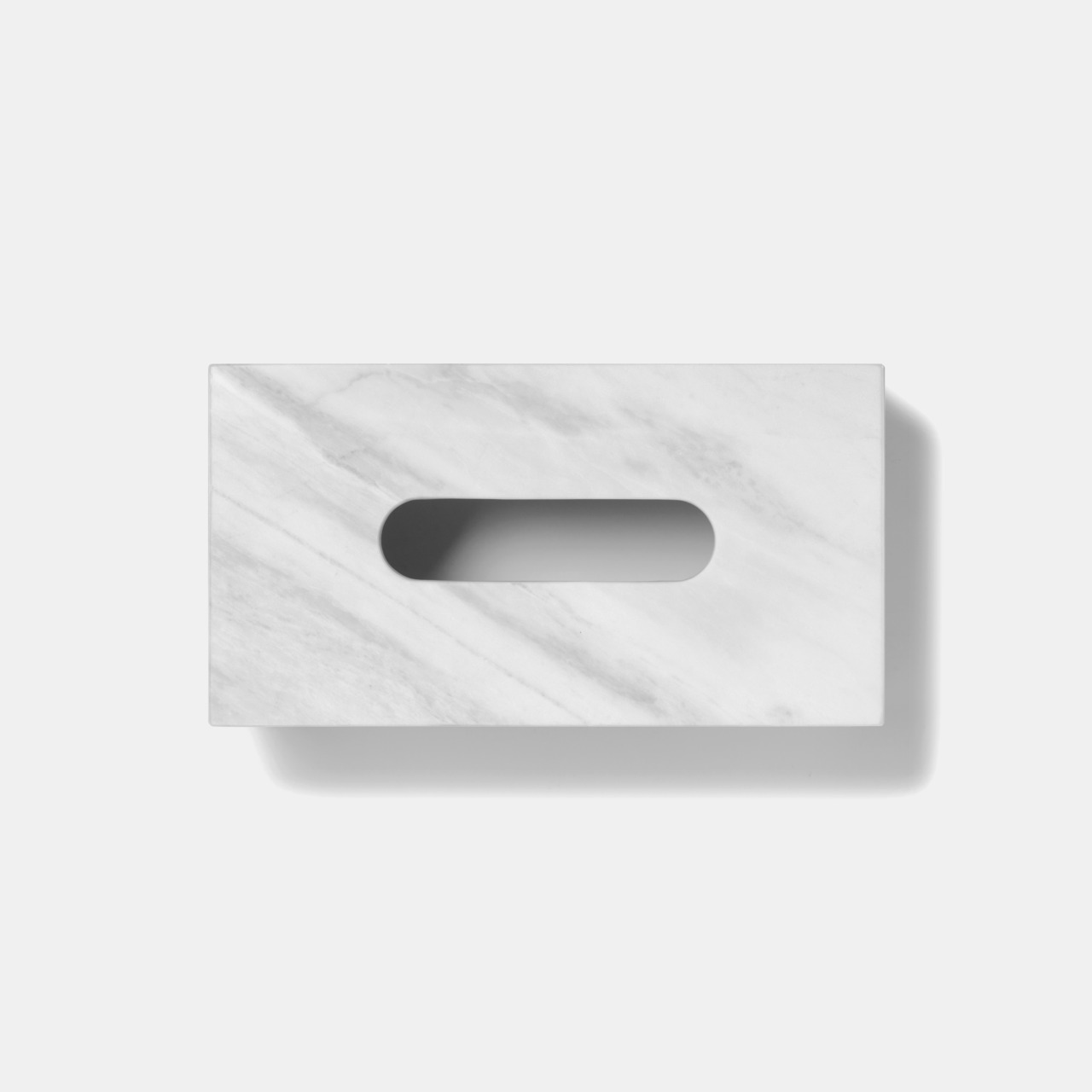 MARBLE TISSUE BOX - Jazz White Marble|大理石ティッシュケース