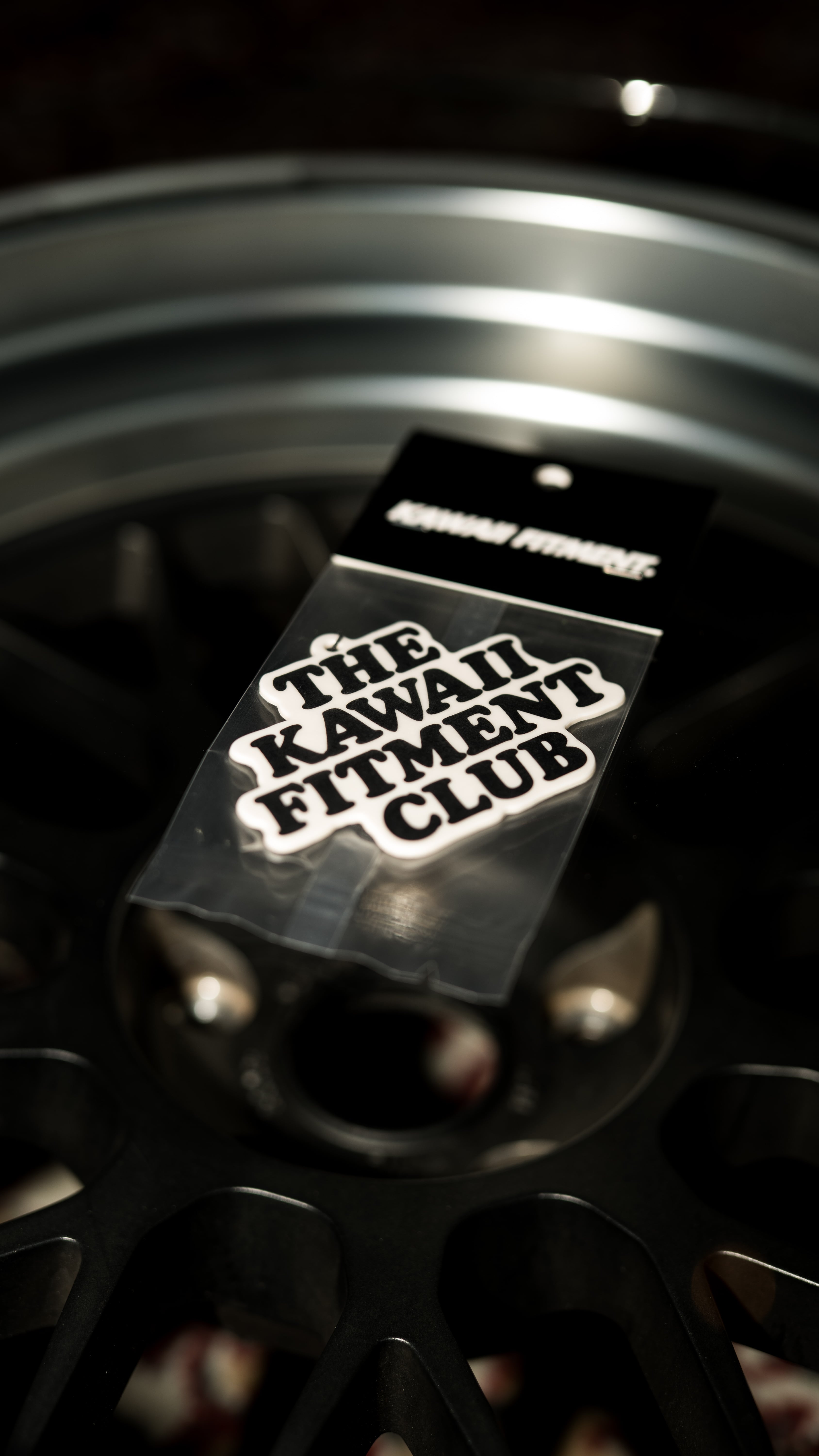 KF steering wheel ver.05 black / black | KAWAII FITMENT.