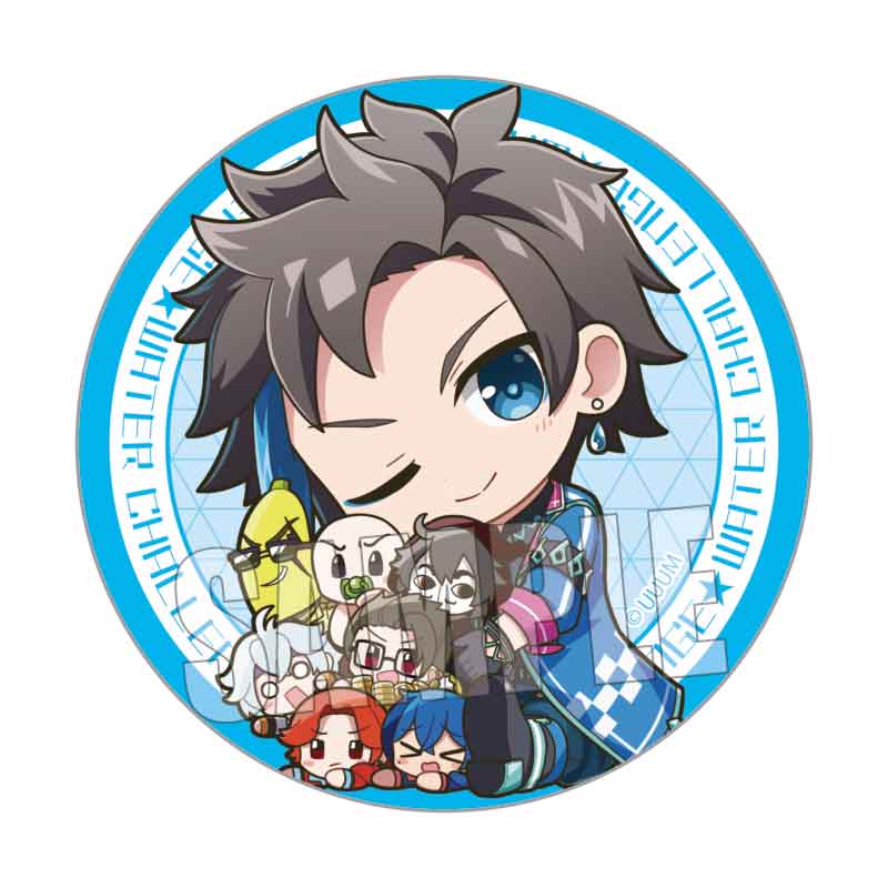 ブラシャ ウォーレン 缶バッジ ウォーターチャレンジ トレーディング缶バッジ ぎゅぎゅっと BOX