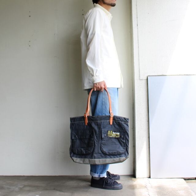yoused　バブアーリメイクトートバッグ L　Barbour Remake Tote Bag　（NAVY） | C.COUNTLY ONLINE  STORE｜メンズ・レディス・ユニセックス通販 powered by BASE