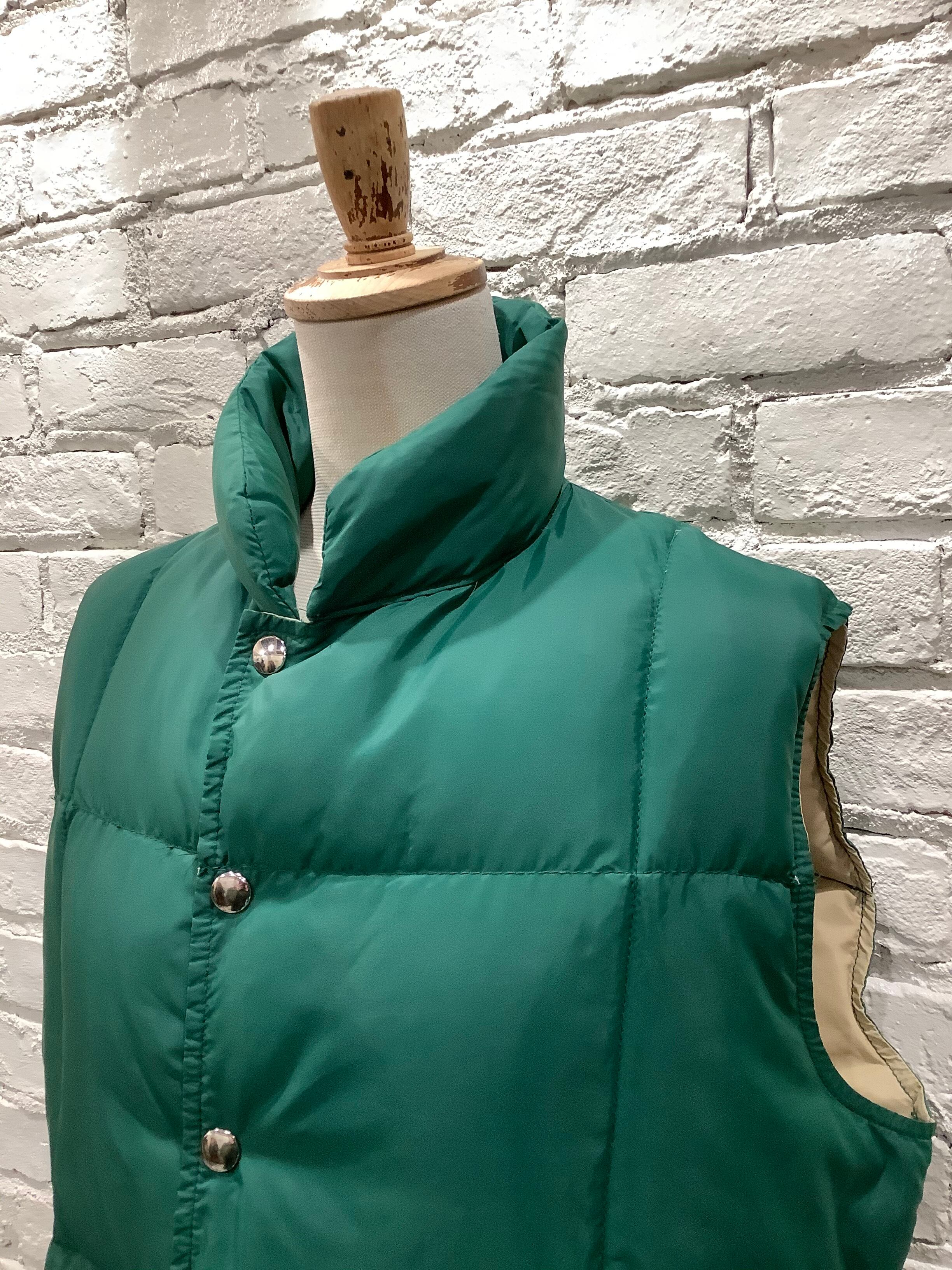 ユニセックス】70年代SIERRA DESIGNS ダウンベスト グリーン | Used 