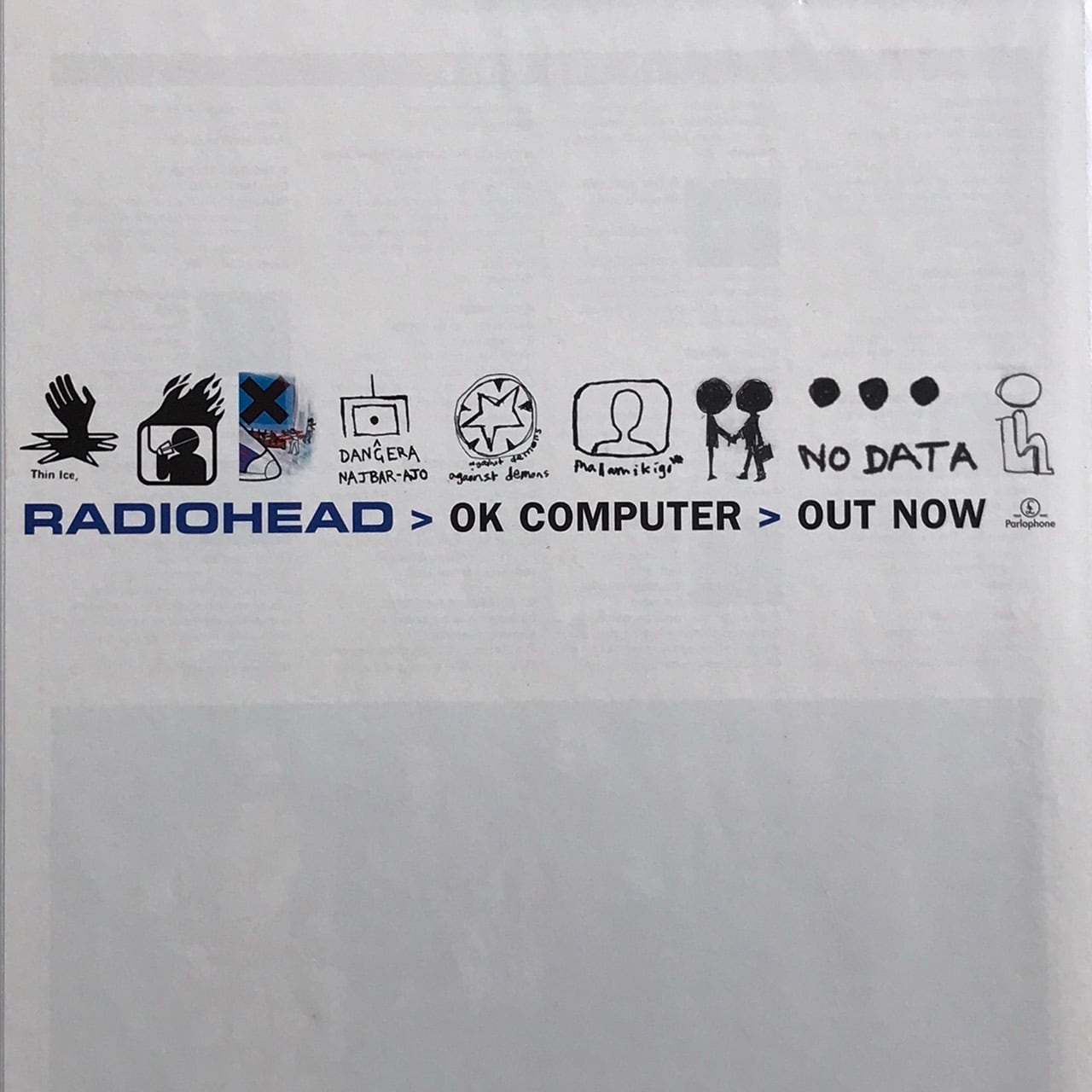 1997/Radiohead「OK COMPUTER 」広告 | woodmarquee
