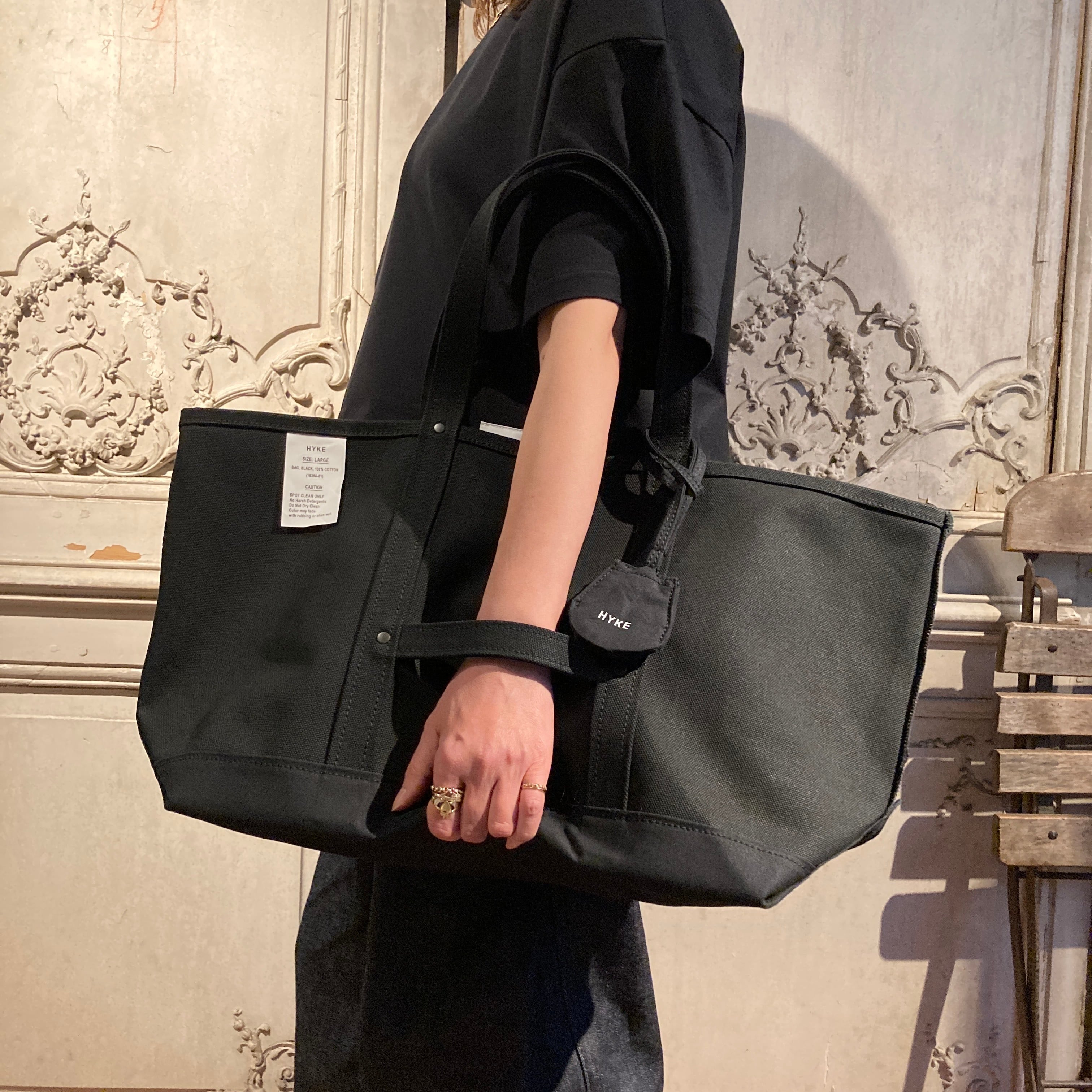 HYKE【ハイク】TOTE BAG (LARGE) (19364) | glamour online