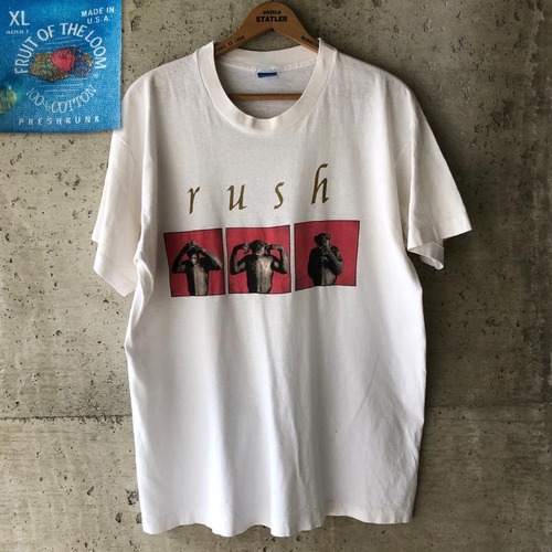 XZ540 90s RUSH Tシャツ カウンターパーツ 1994ツアー バンド