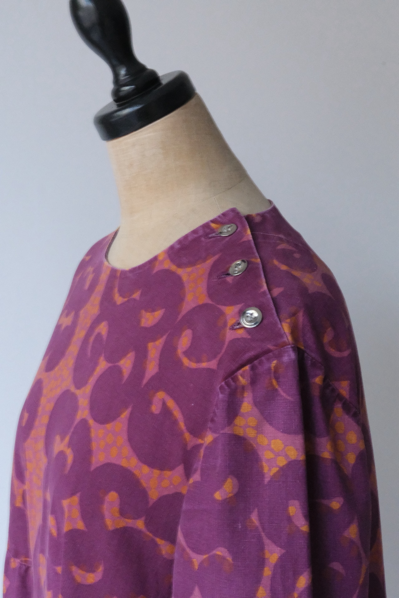 60's Marimekko Tarha print midi dress