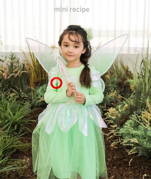 B品【即納】<mini recipe>  Tinkerbell fairy dress + Fairy wings