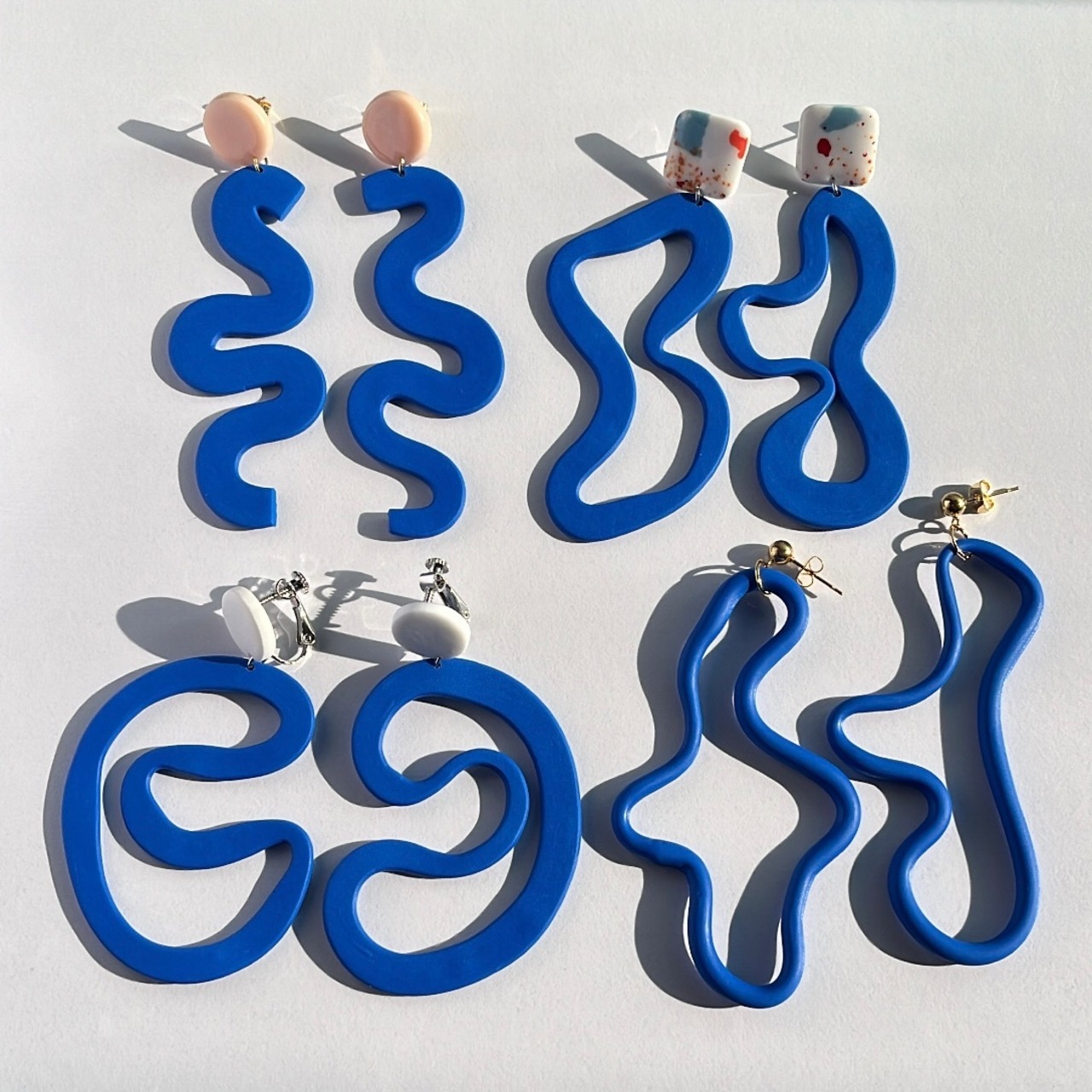 ポリマークレイピアス / イヤリング -31