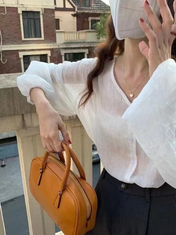 ナチュラルスキッパーブラウス AJ-2205-692