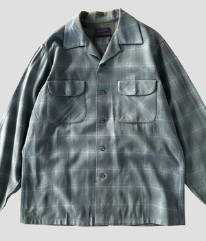-Pendleton- Vintage 50s M Board Shirt made in USA