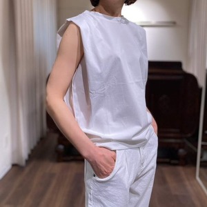 IKITSUKE tee-blouse white