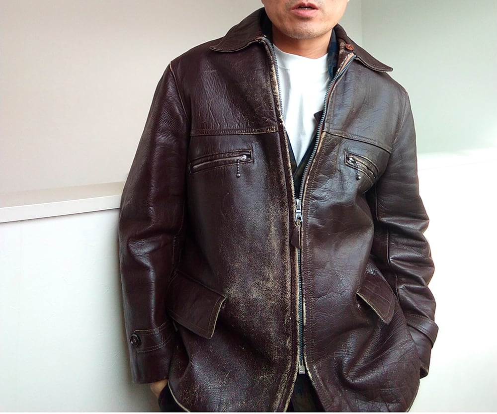 60s CAUVIN EURO VINTAGE CARCOAT | SECOND TIME GLORY | ヴィンテージ 
