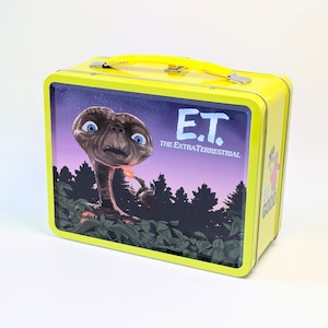 【 E.T.( イーティー )】Tin LUNCH BOX / ランチボックス / ブリキ缶 〚アメリカン雑貨 アメトイ〛
