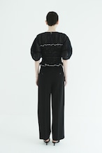 CLANE 2WAY TUCK STRAIGHT PANTS