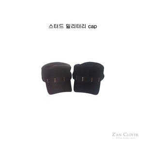 ZAN CLOVER［取寄］stud military cap 26winter
