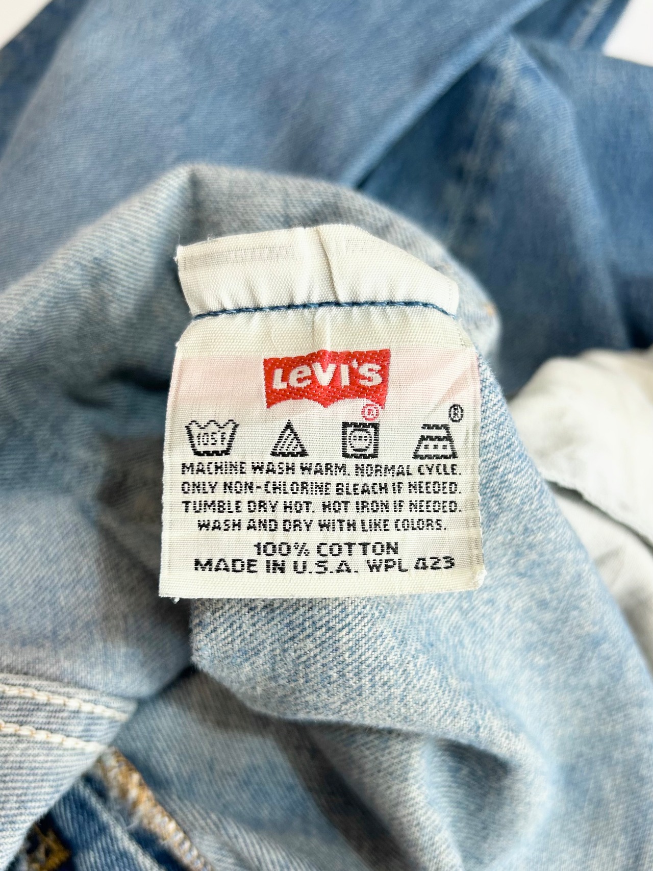 90s Levi’s 501 DENIM PANTS MADE IN USA Size W34L32→W33.5L31.5