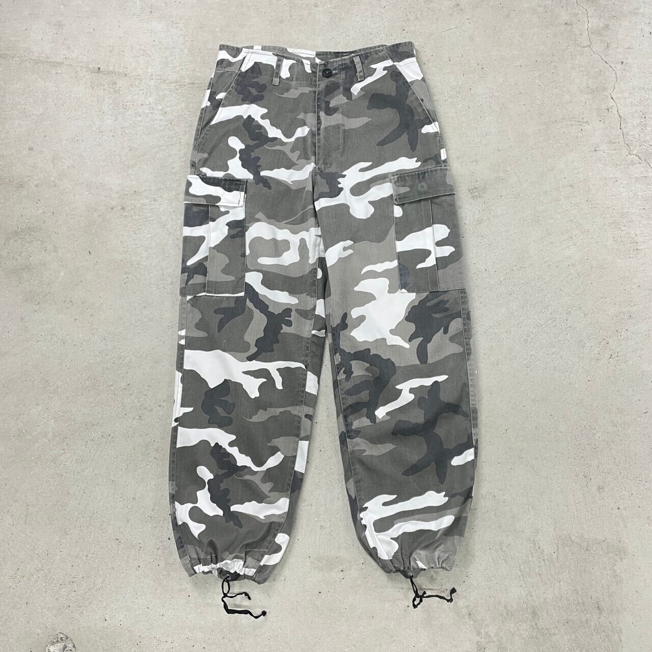 00年代 民間品 カーゴパンツ シティーカモ 迷彩 BDU ミリタリーパンツ