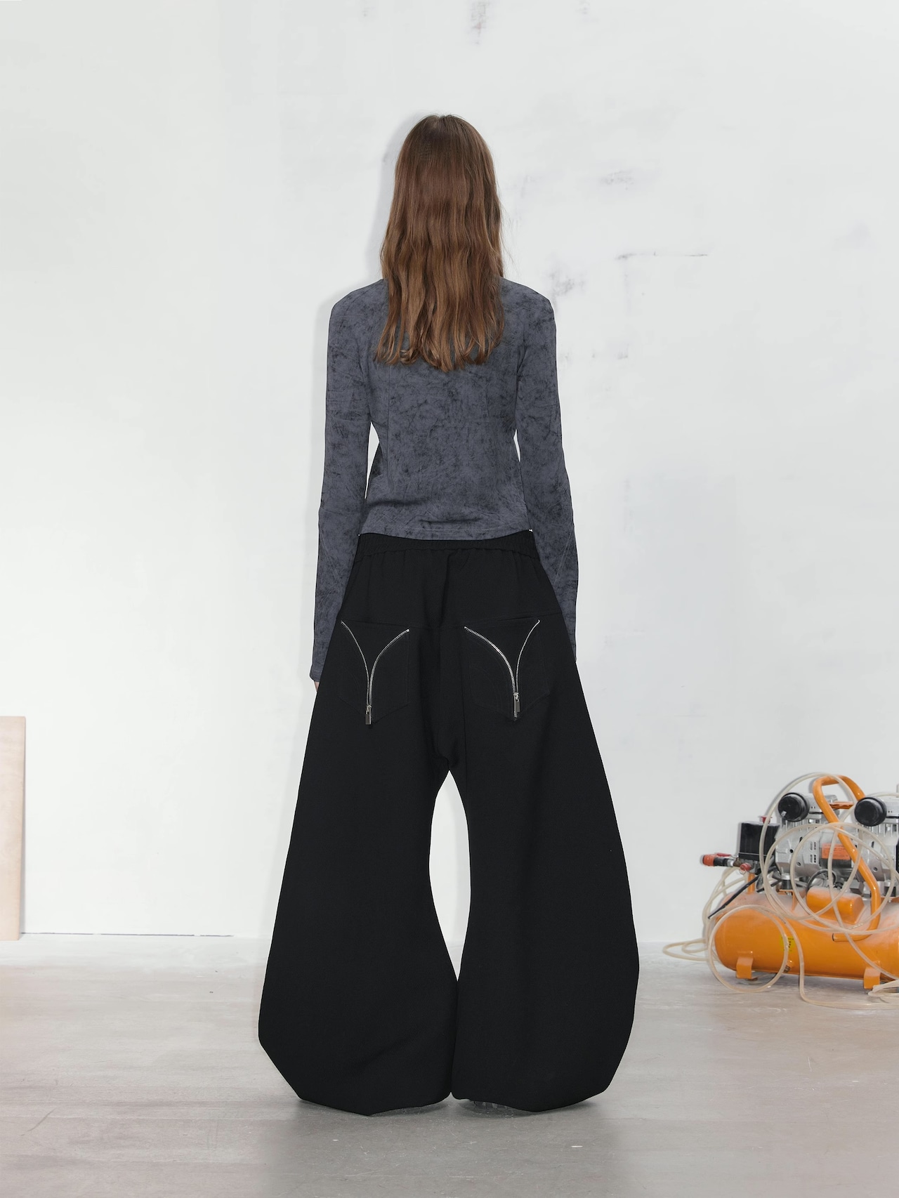 O-Cut Wide Pants