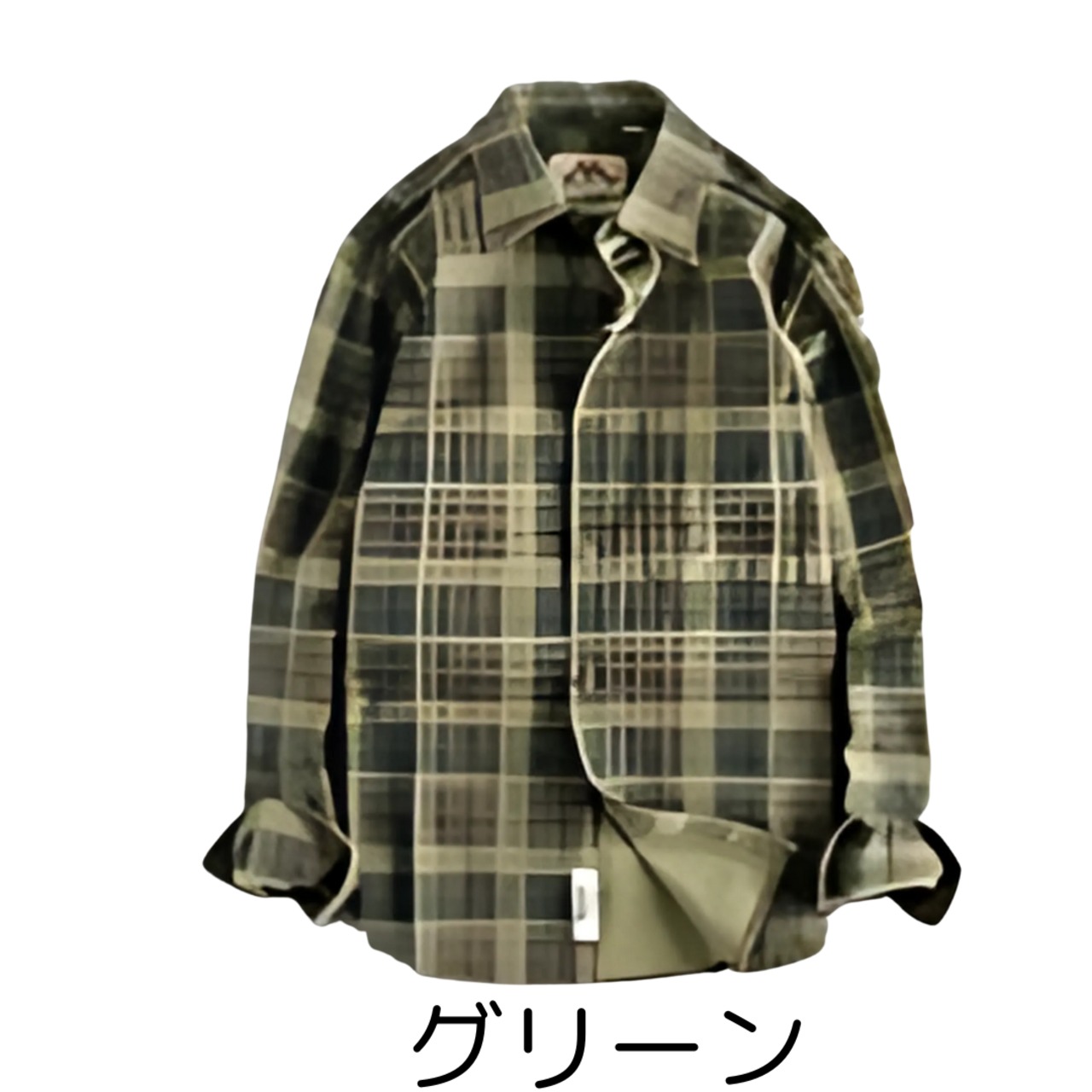 Checked Pattern Button-Down Collar Shirt ◇3color H0480