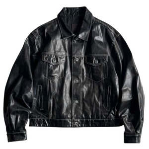 GAP leather tracker jacket