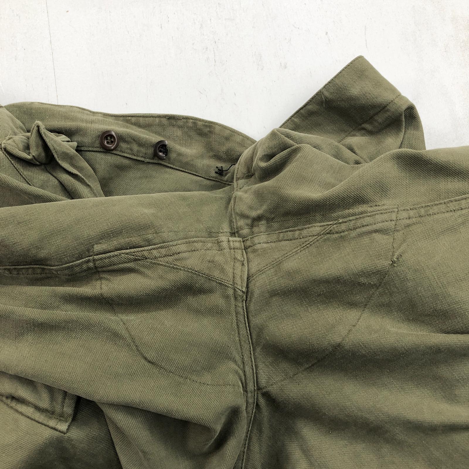 カーゴパンツ オリーブグリーン サイズ14 フランス軍　M-47 WAIPER.inc ワイパーインク フランス軍 M-47 カーゴパンツ 前期型