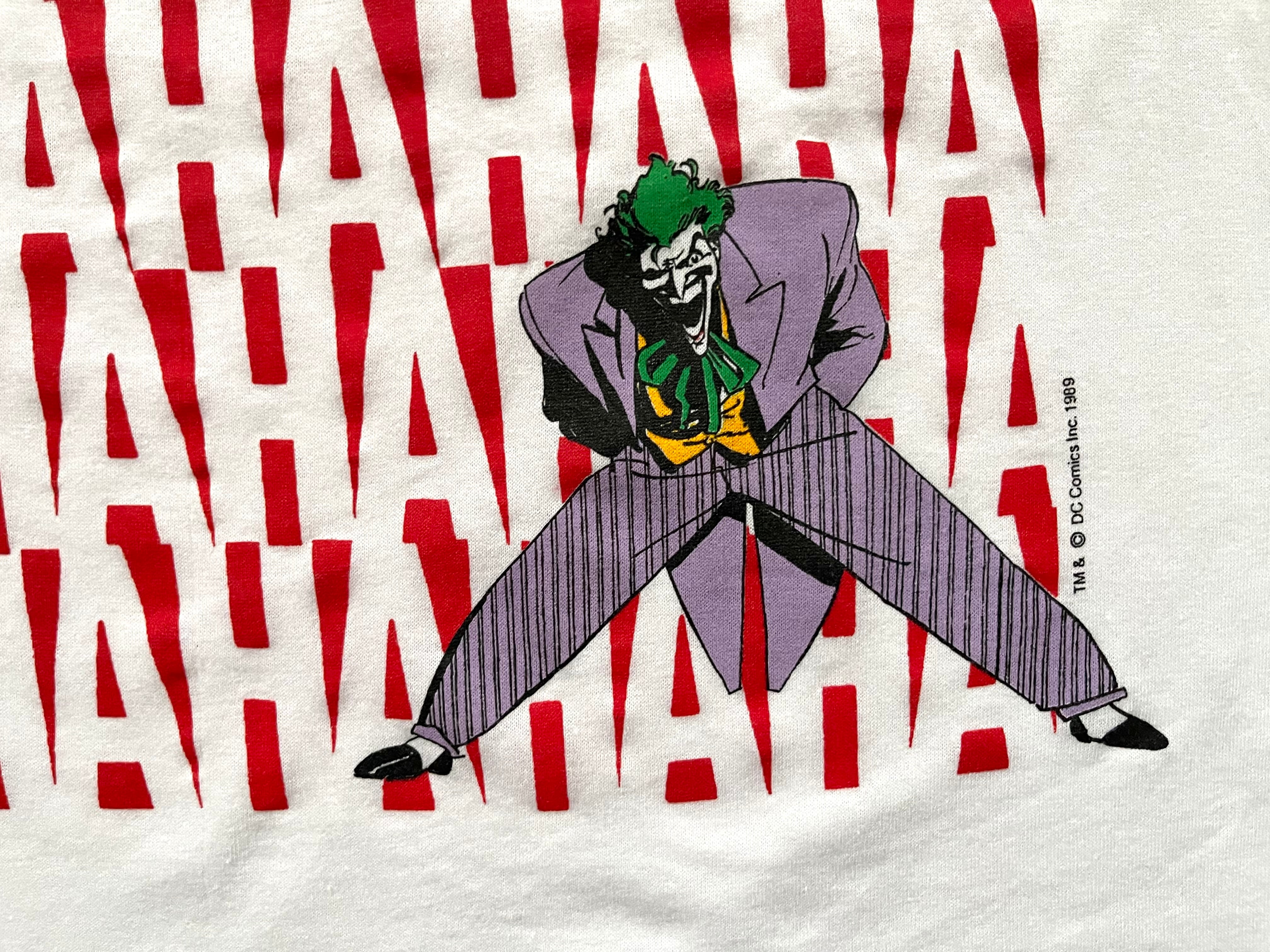 『入手困難』BATMAN JOKER VINTAGE Tシャツ