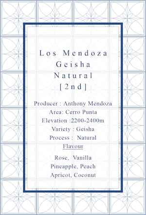 Los Mendoza Geisha Natural (second)