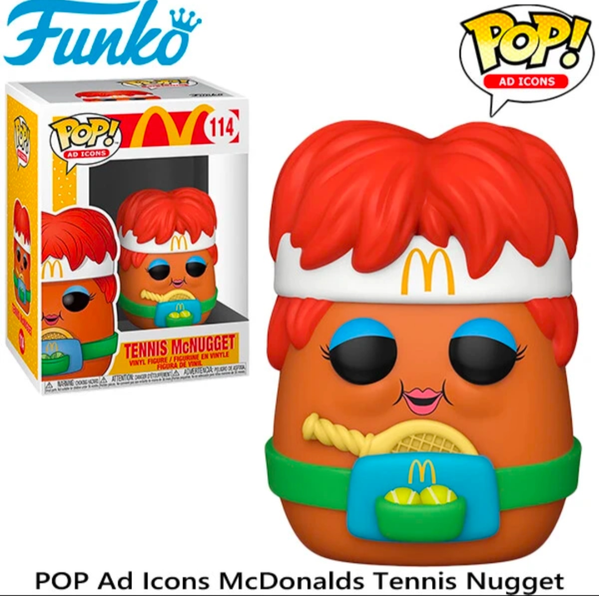 ☆US直輸入☆FUNKO 【 POP! AD ICONS VINYL FIGURE MCDONALDS TENNIS
