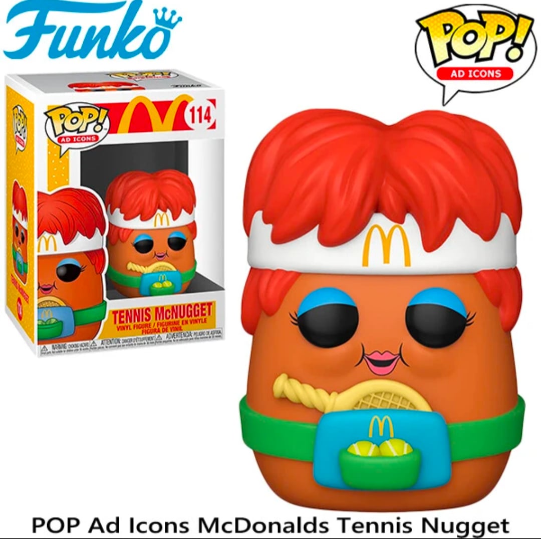 ☆US直輸入☆FUNKO 【 POP! AD ICONS VINYL FIGURE MCDONALDS TENNIS McNUGGET（ マクドナルド テニス マックナゲット ）】 ビニールフィギュア〚アメリカン雑貨 アメトイ〛