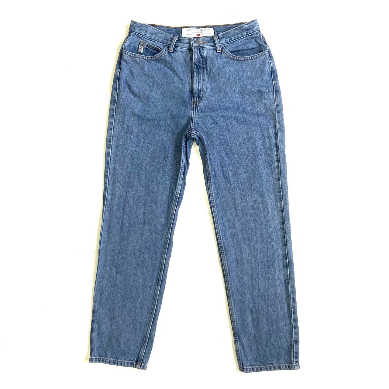 Dolce&GabbanaW30デニムジーンズジーパンパンツ古着ヴィンテージブル GUESS JEANS ゲスジーンズ クラシックフィット テーパード デニム