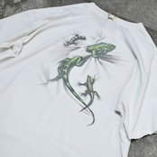 Lizard print tee
