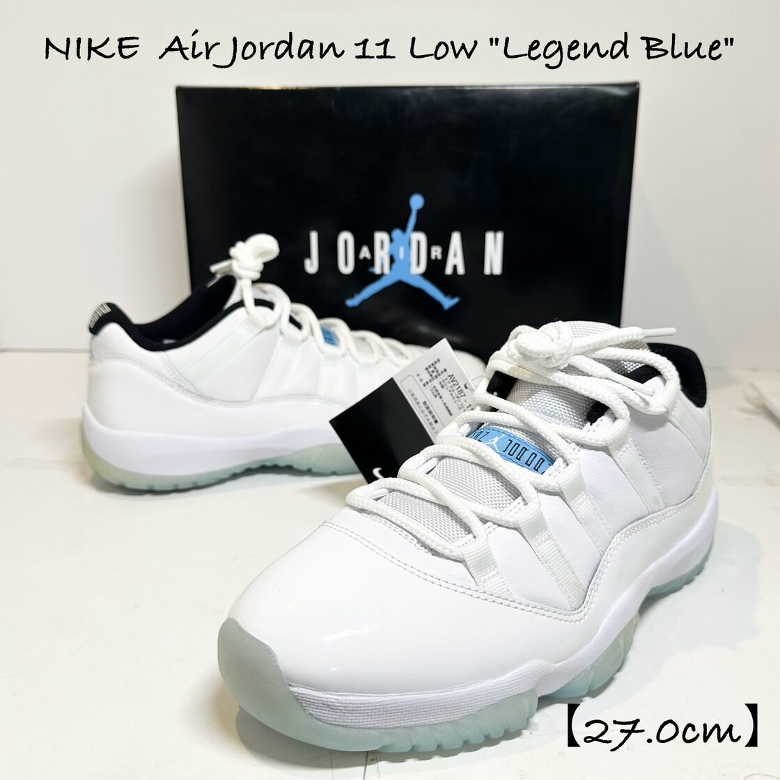 新品☆箱&黒タグ☆NIKE/ナイキ☆AirJordan11 Low/エアジョーダン11 
