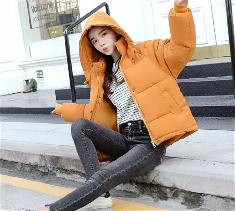 INSスタイル 新 冬 ゆったりする ジッパー フード付き おしゃれな