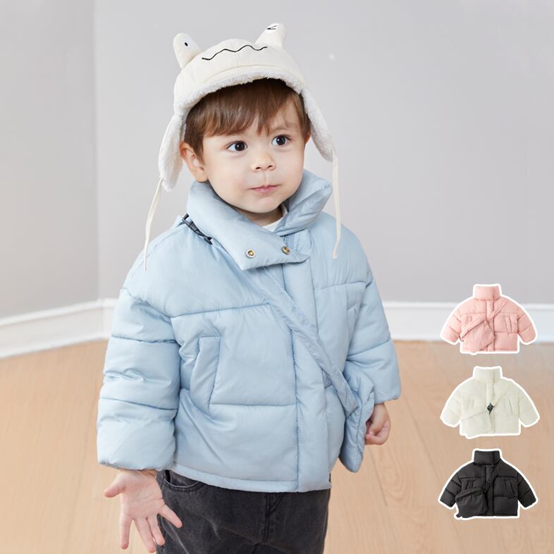 赤ちゃんの冬のコート無地の赤ちゃんのパッド入りのジャケットコート西洋風の冬のおでかけ服2020新しい子供用コットンコート Duduベイビー70300375109