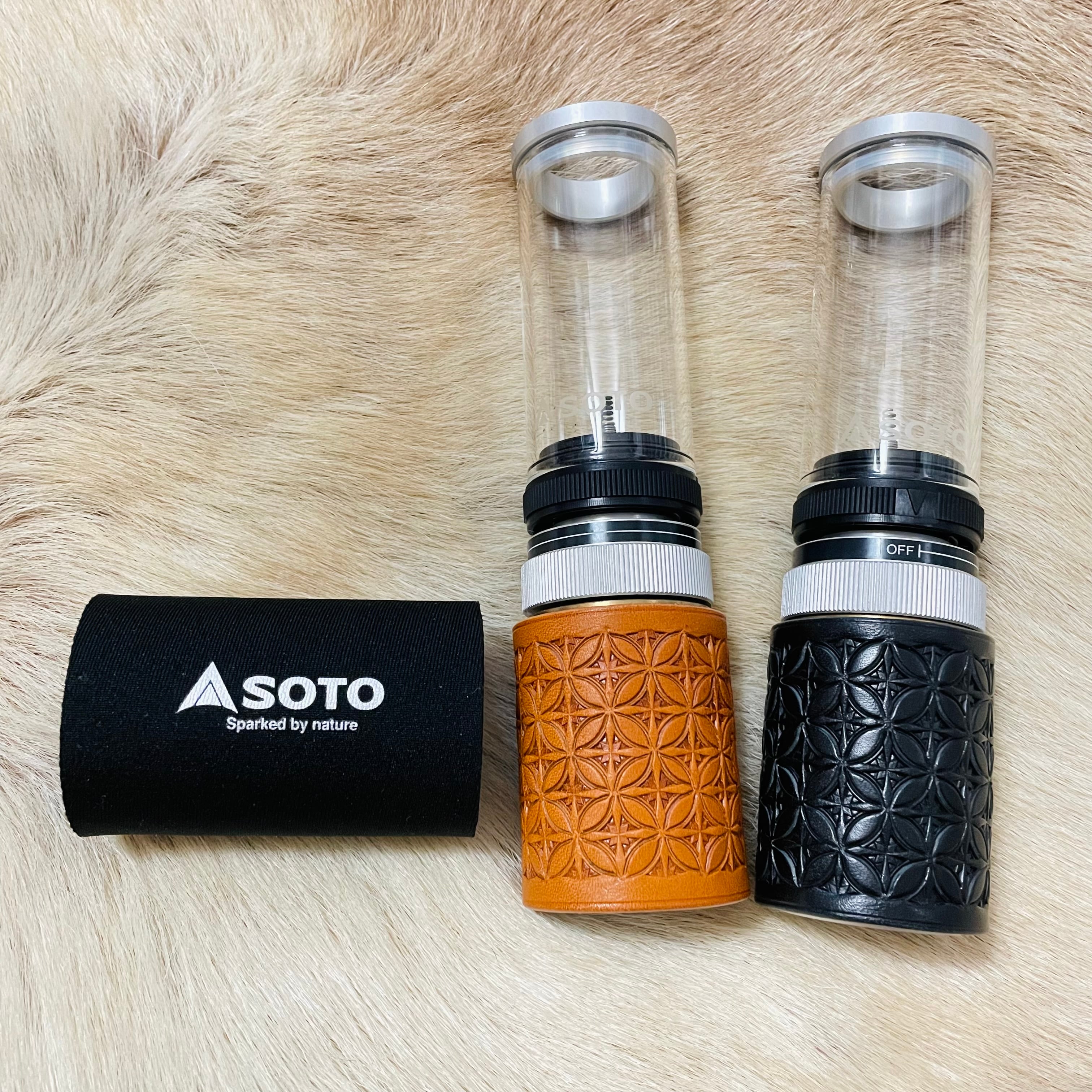 DANNER×SOTO HINOTO レザーケース＋レザータンクカバー SOTO by