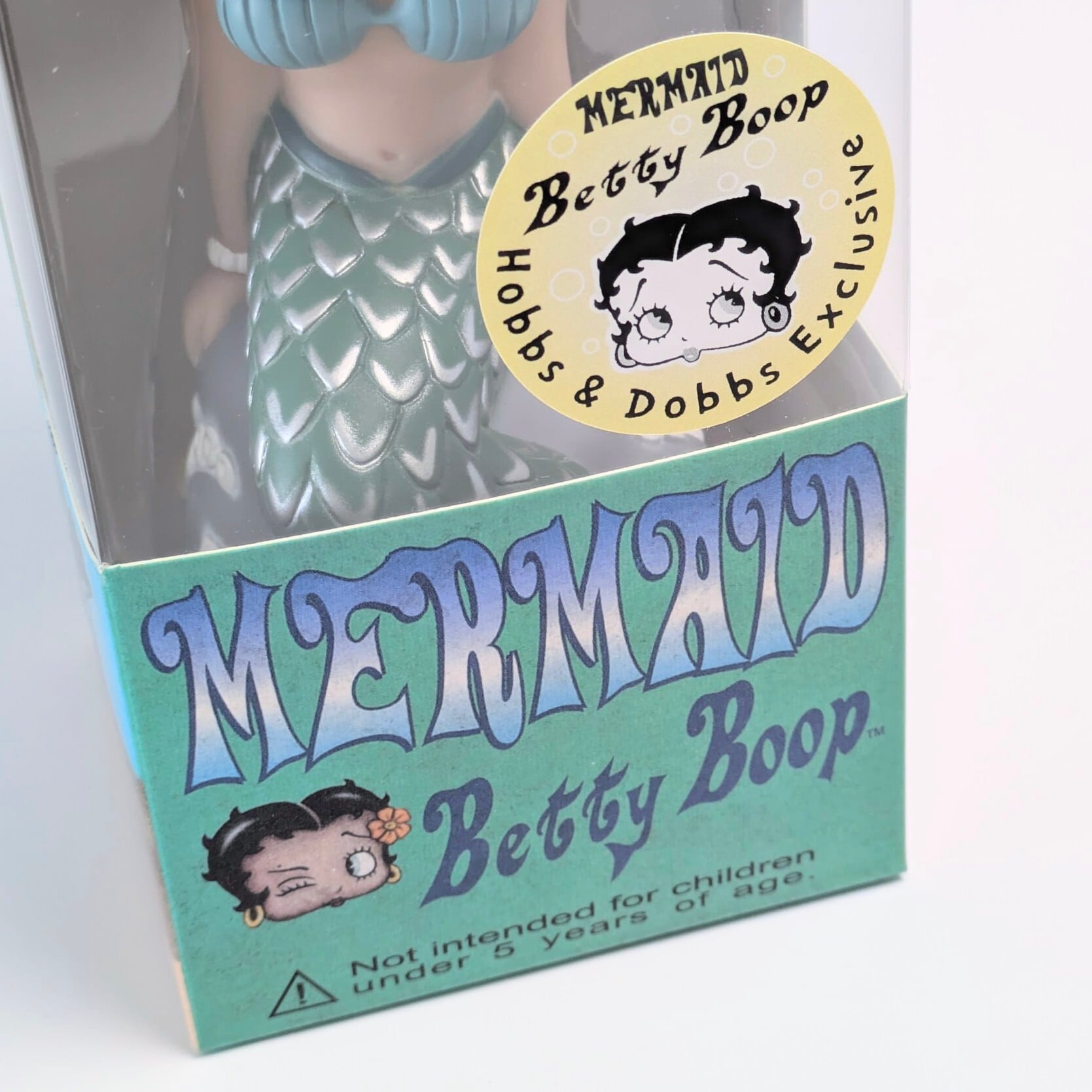 【 BETTY BOOP ベティちゃん 】『 MERMAID BETTY BOOP』マーメイド hobbs & Dobbs Exclusive / ボビングヘッド / FUNKO ファンコ / WACKY WOBBLER(ワッキーワブラー)〚アメリカン雑貨 アメトイ〛