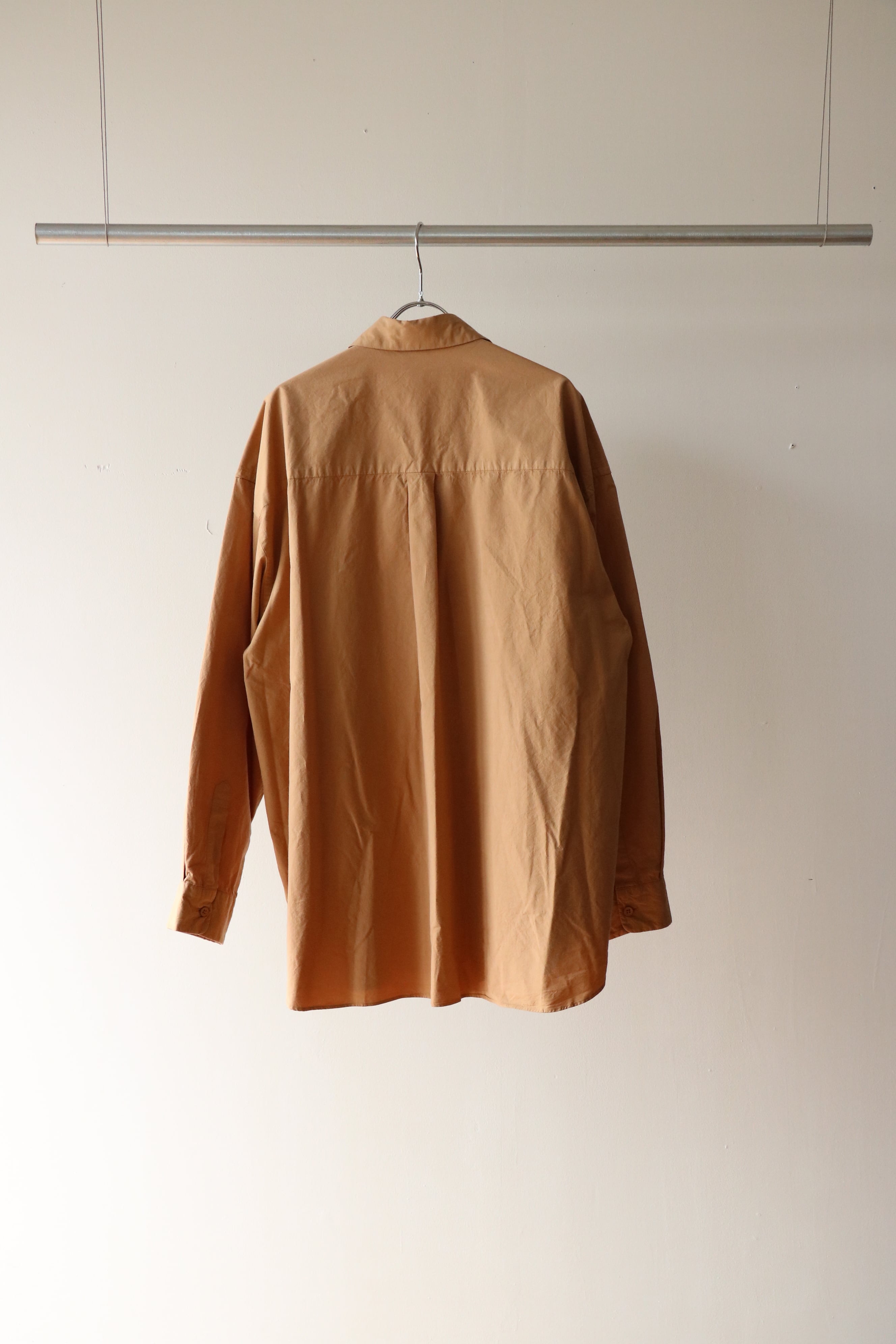 STILL BY HAND ガーメントダイオーバーシャツ　サイズ48 STILL BY HAND（スティルバイハンド） SALE！スティルバイハンド