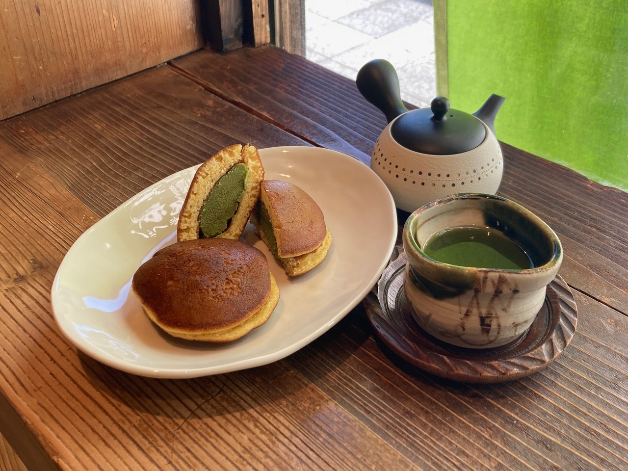 AOI MATCHAとどら焼きのギフト