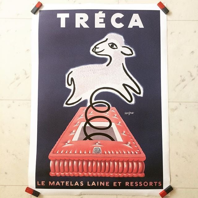 ポスター「レイモン・サヴィニャック Raymond Savignac Treca」 | 古本