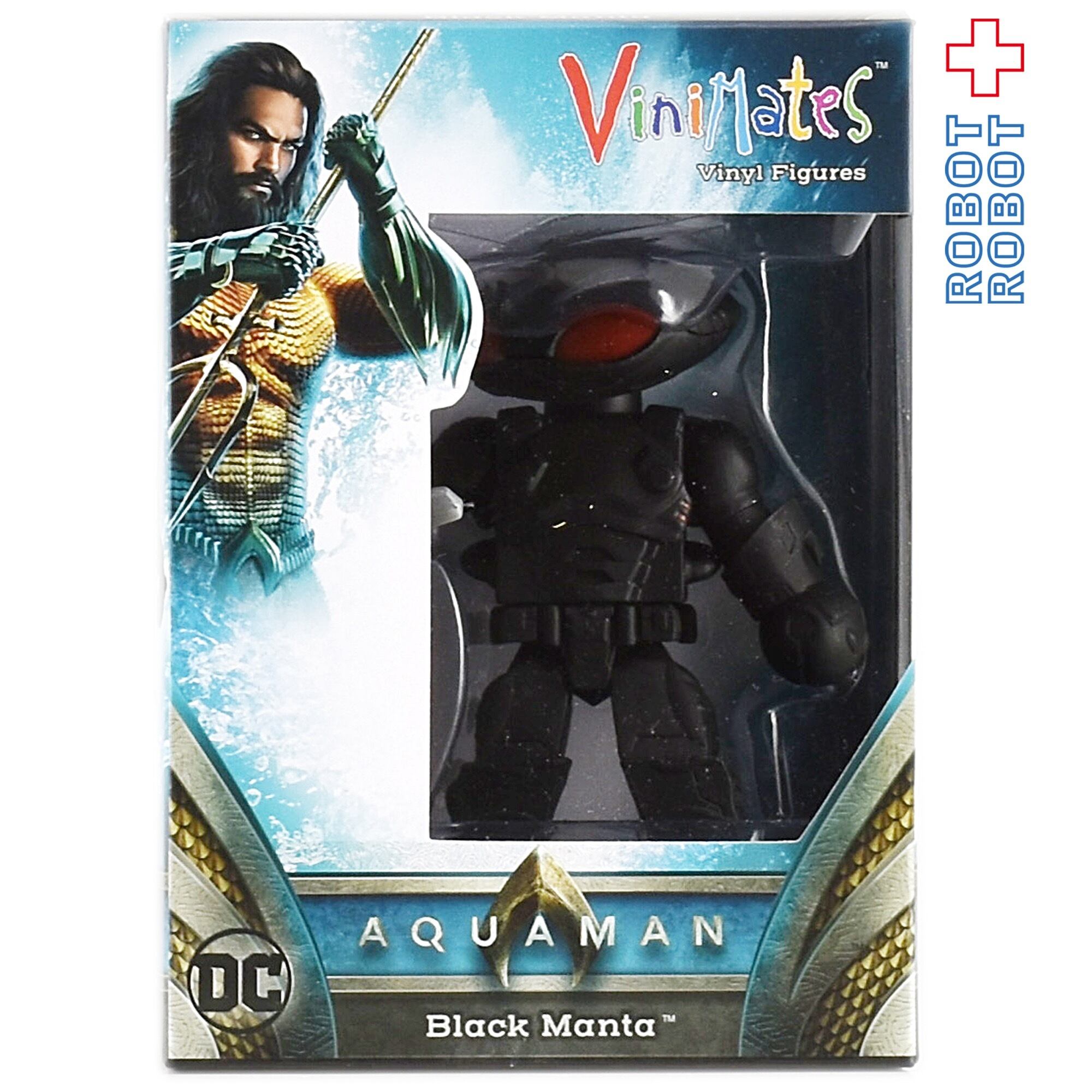 blackmanta ソフビ ビニメイツ DC アクアマン ブラックマンタ ソフビフィギュア | ROBOTROBOT
