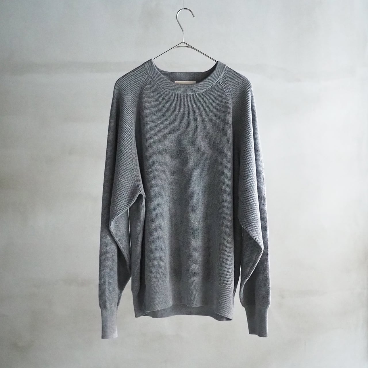 YOKO SAKAMOTO CREW NECK KNIT | 洋服と工芸 omitsu YOKO SAKAMOTO CREW NECK KNIT | 洋服と工芸 omitsu