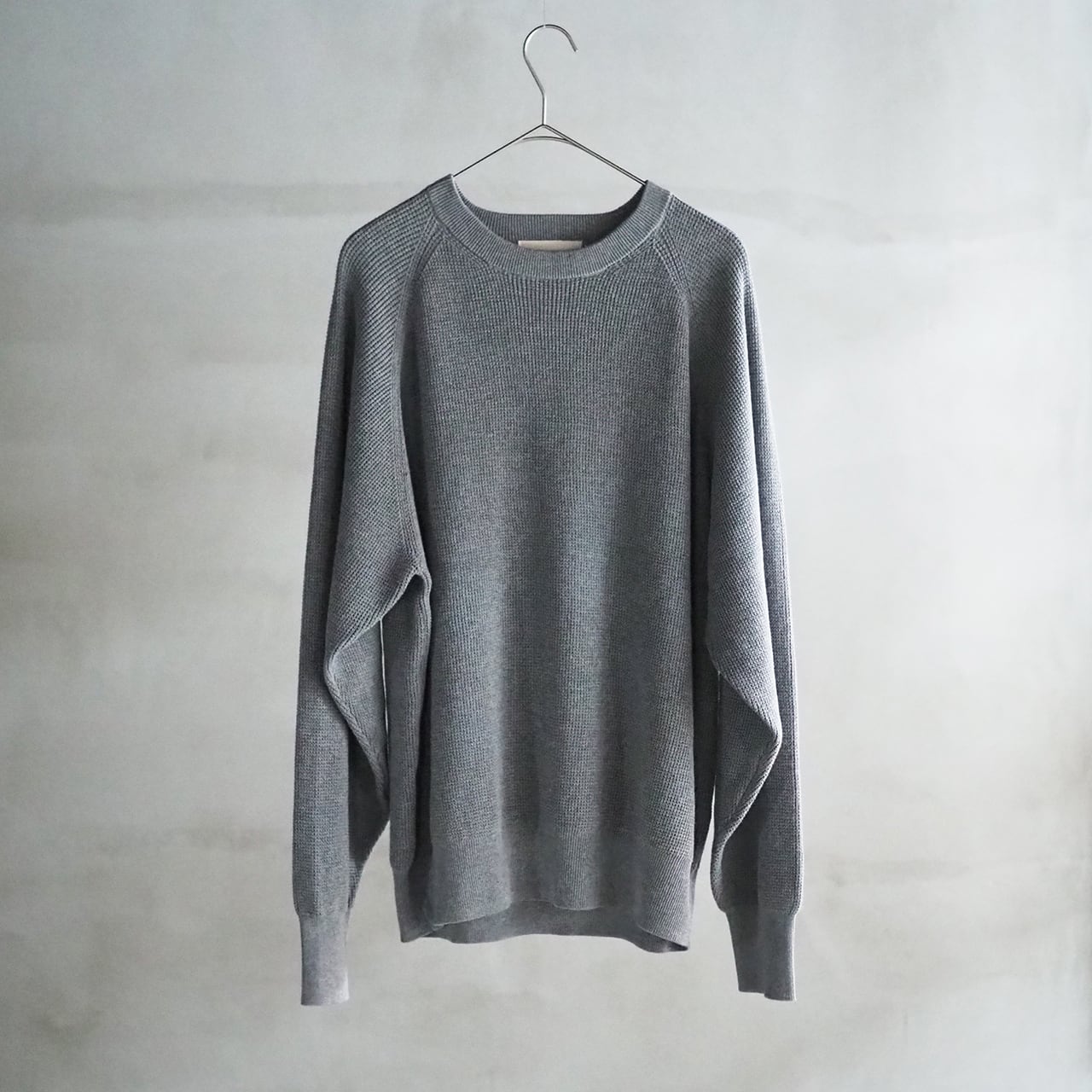 YOKO SAKAMOTO CREW NECK KNIT | 洋服と工芸　omitsu powered by BASE