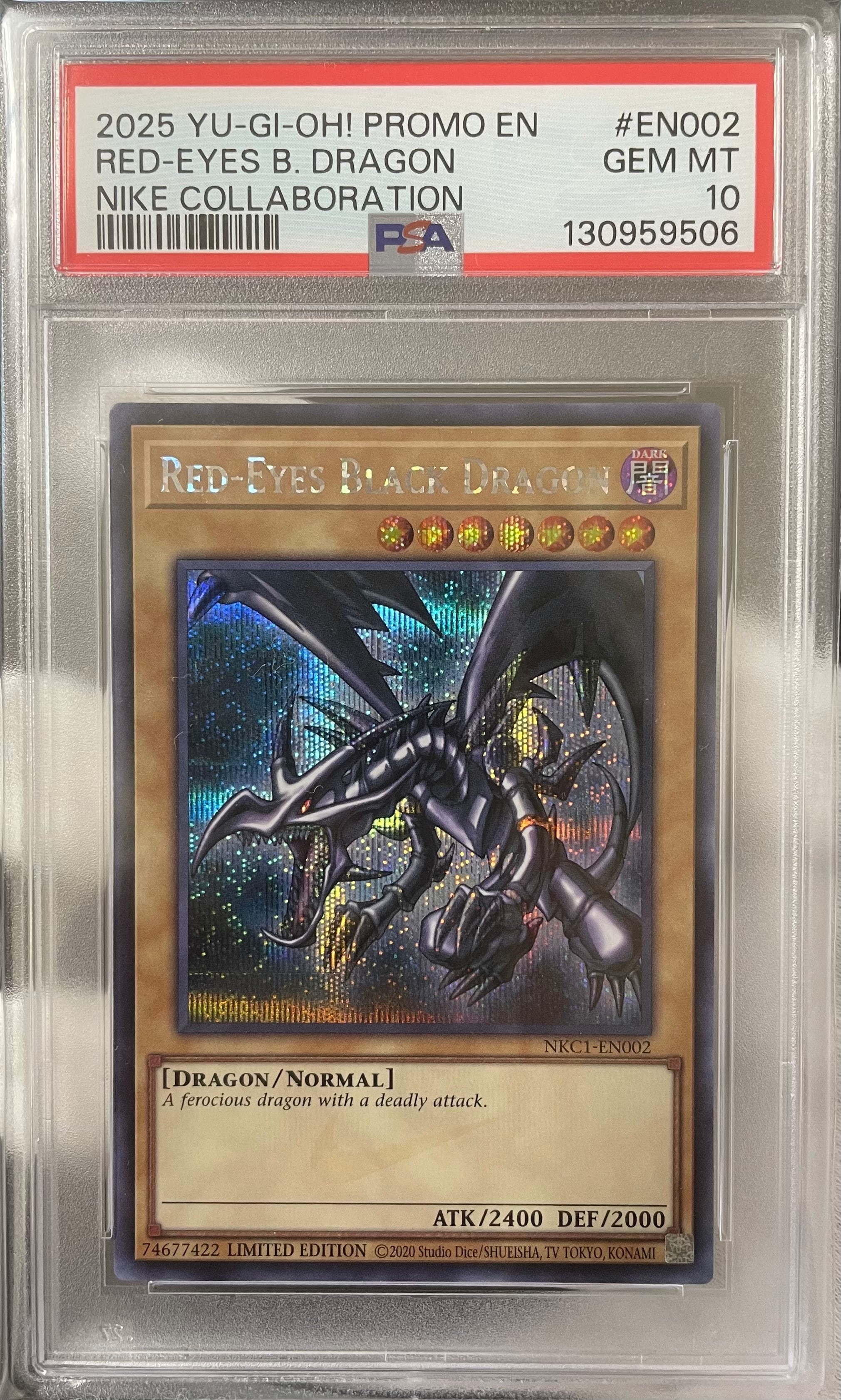 Aランク】ブルーアイズ・カオス・MAX・ドラゴン(PSA10 25th