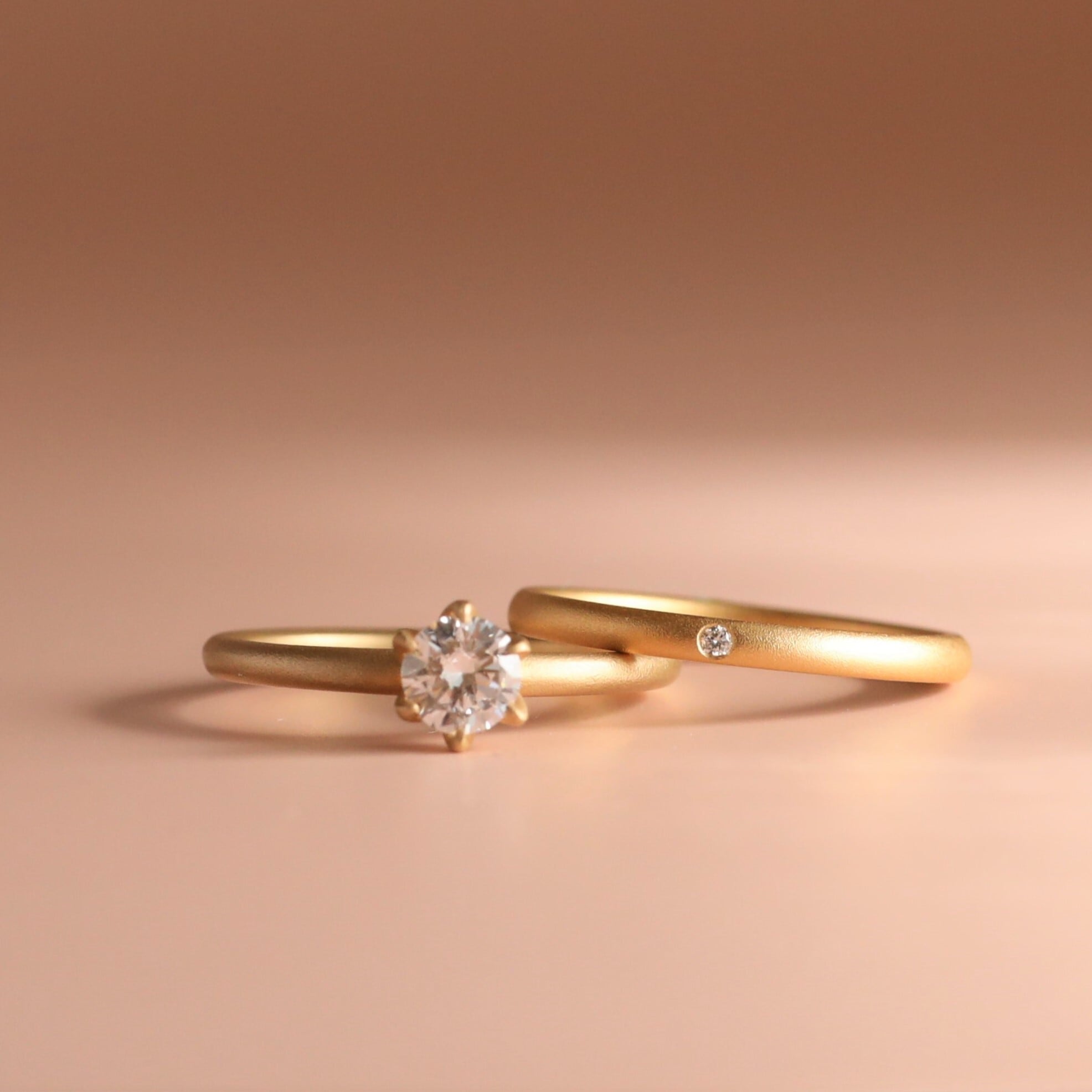 Tsubomiつぼみの指輪 ダイヤモンド0.ct エンゲージリング 婚約指輪