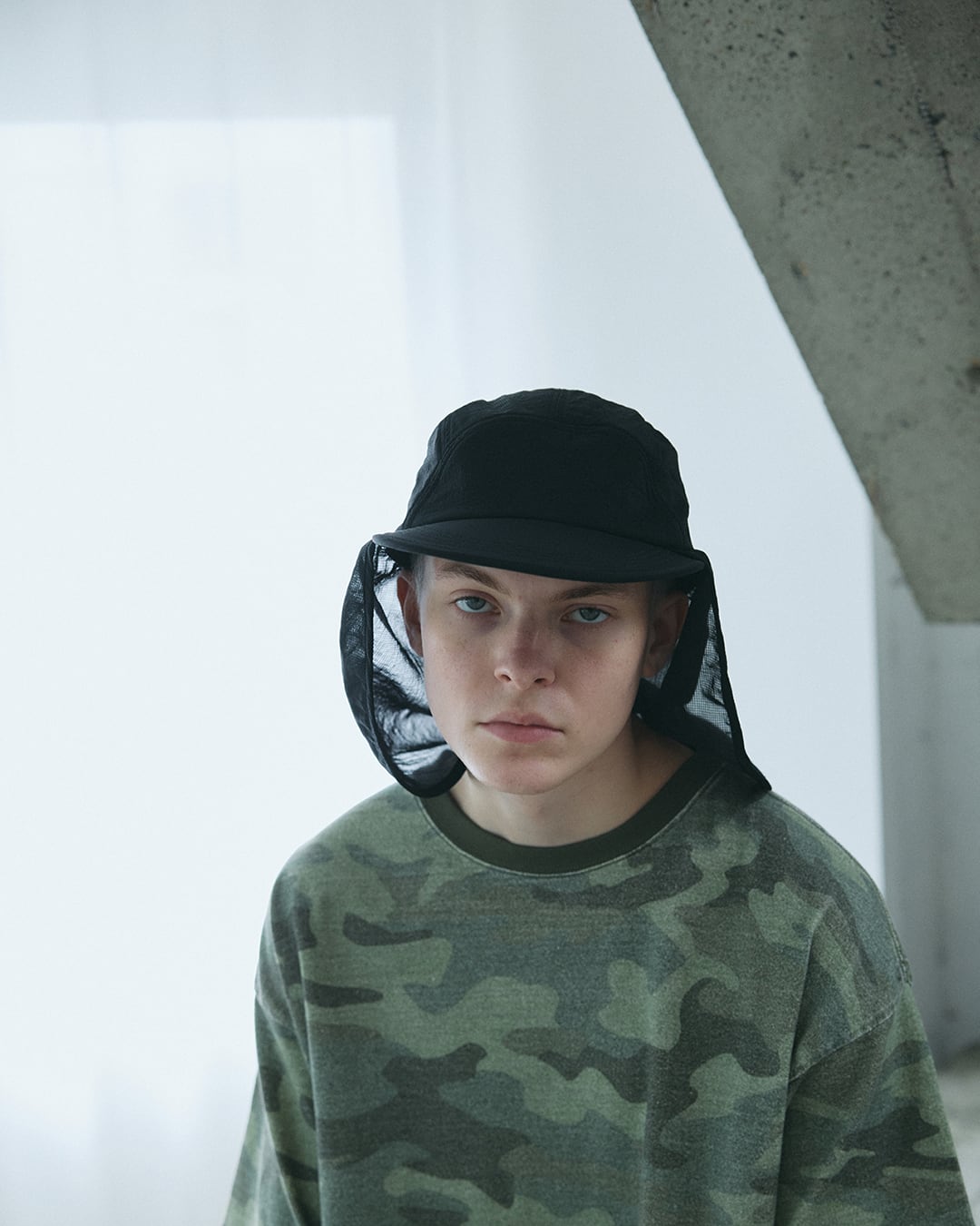 COMFORTABLE REASON, Paper Rip Shade Cap | not wonder store