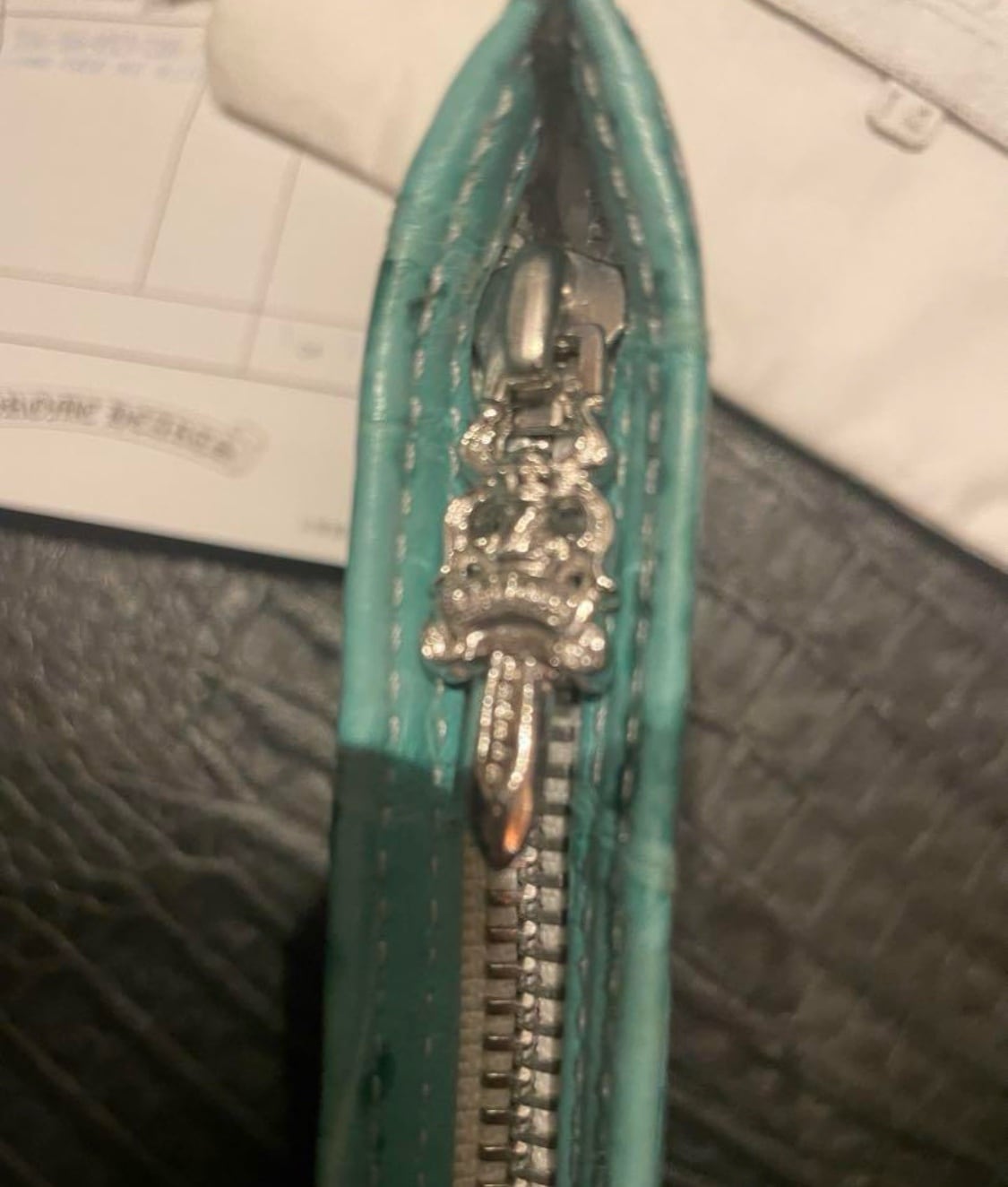 CHROME HEARTS クロムハーツ アリゲーター クロコダイル 小物入れ 財布