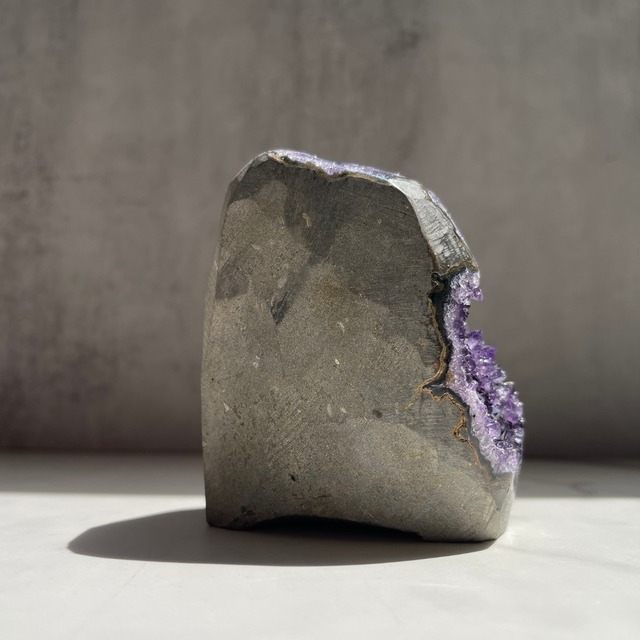 愛の守護石【アメジストクラスター】⑭ 鉱物 天然石 パワーストーン 紫水晶 インテリア